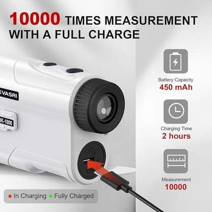 Pin Seeker 1000 Yard Rangefinder with Slope | Tournament Legal & Pin Lock Vibration
