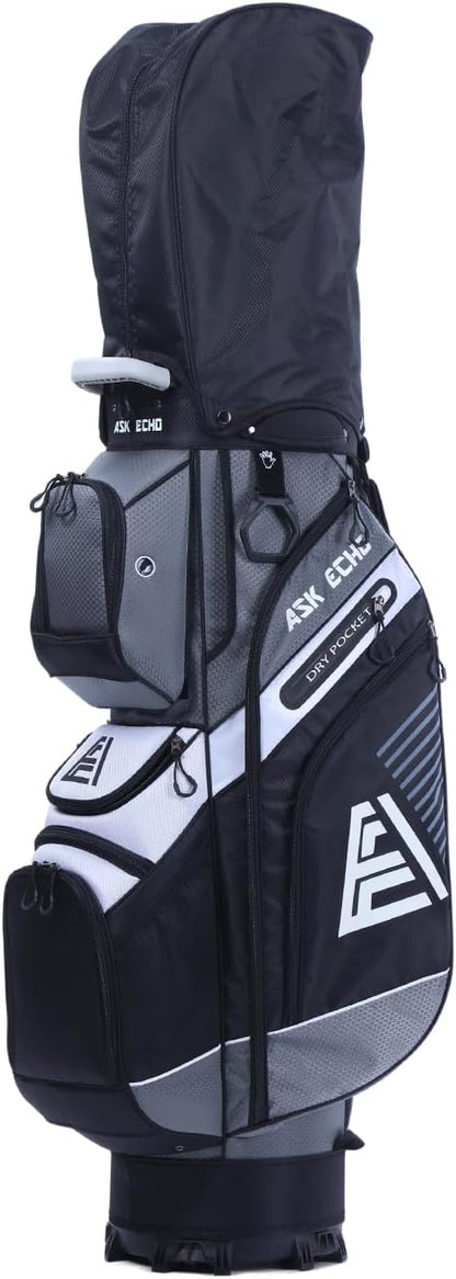 Ask Echo Premium Cart Golf Bag - 14 Way Dividers