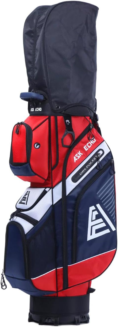 Ask Echo Premium Cart Golf Bag - 14 Way Dividers