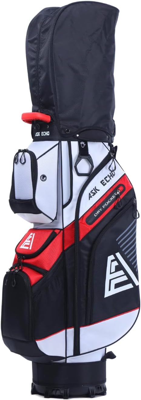 Ask Echo Premium Cart Golf Bag - 14 Way Dividers