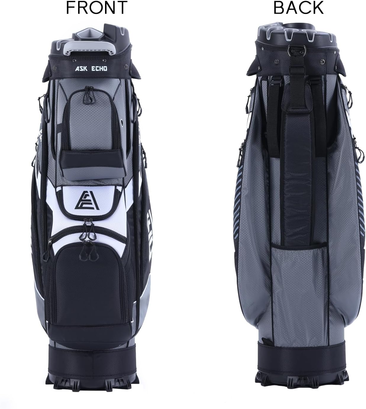 Ask Echo Premium Cart Golf Bag - 14 Way Dividers