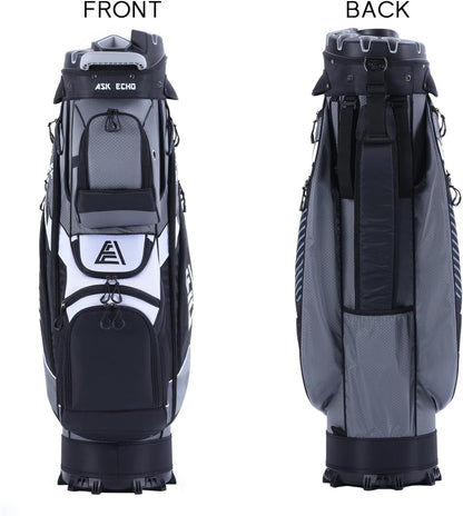 Ask Echo Premium Cart Golf Bag - 14 Way Dividers