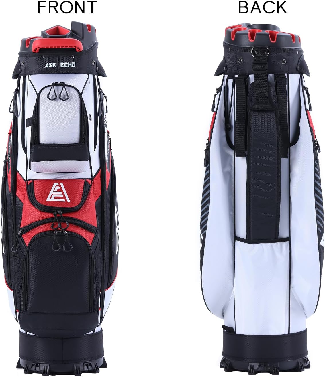 Ask Echo Premium Cart Golf Bag - 14 Way Dividers
