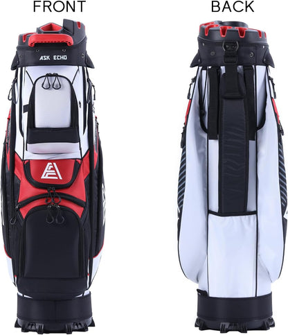 Ask Echo Premium Cart Golf Bag - 14 Way Dividers