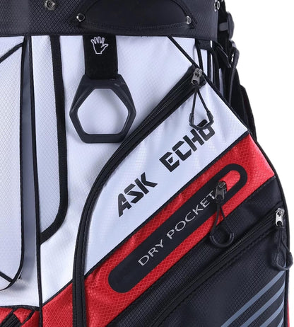 Ask Echo Premium Cart Golf Bag - 14 Way Dividers