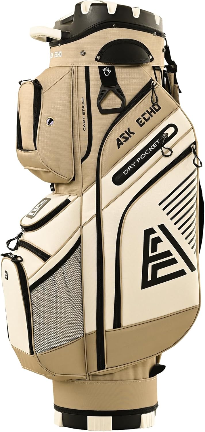 Ask Echo Premium Cart Golf Bag - 14 Way Dividers