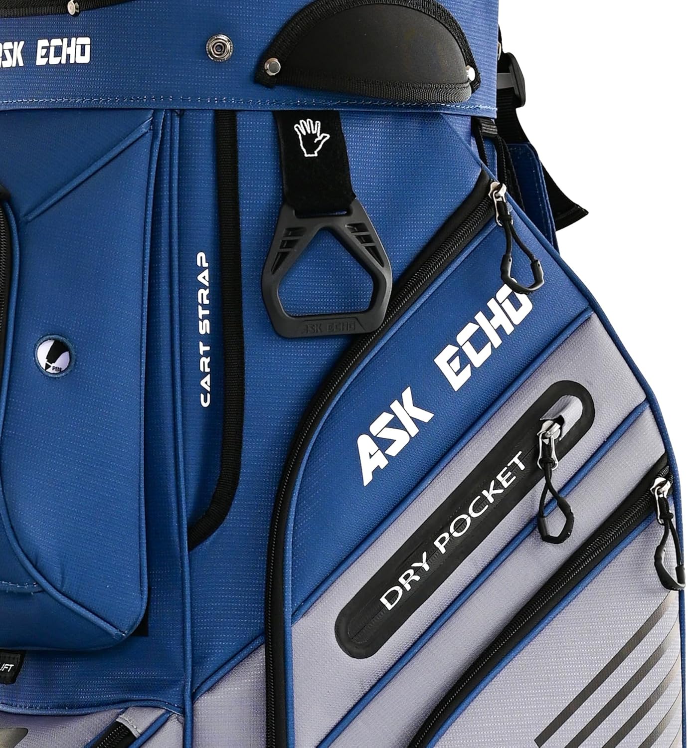 Ask Echo Premium Cart Golf Bag - 14 Way Dividers