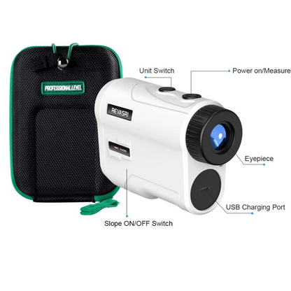 Pin Seeker 1000 Yard Rangefinder with Slope | Tournament Legal & Pin Lock Vibration