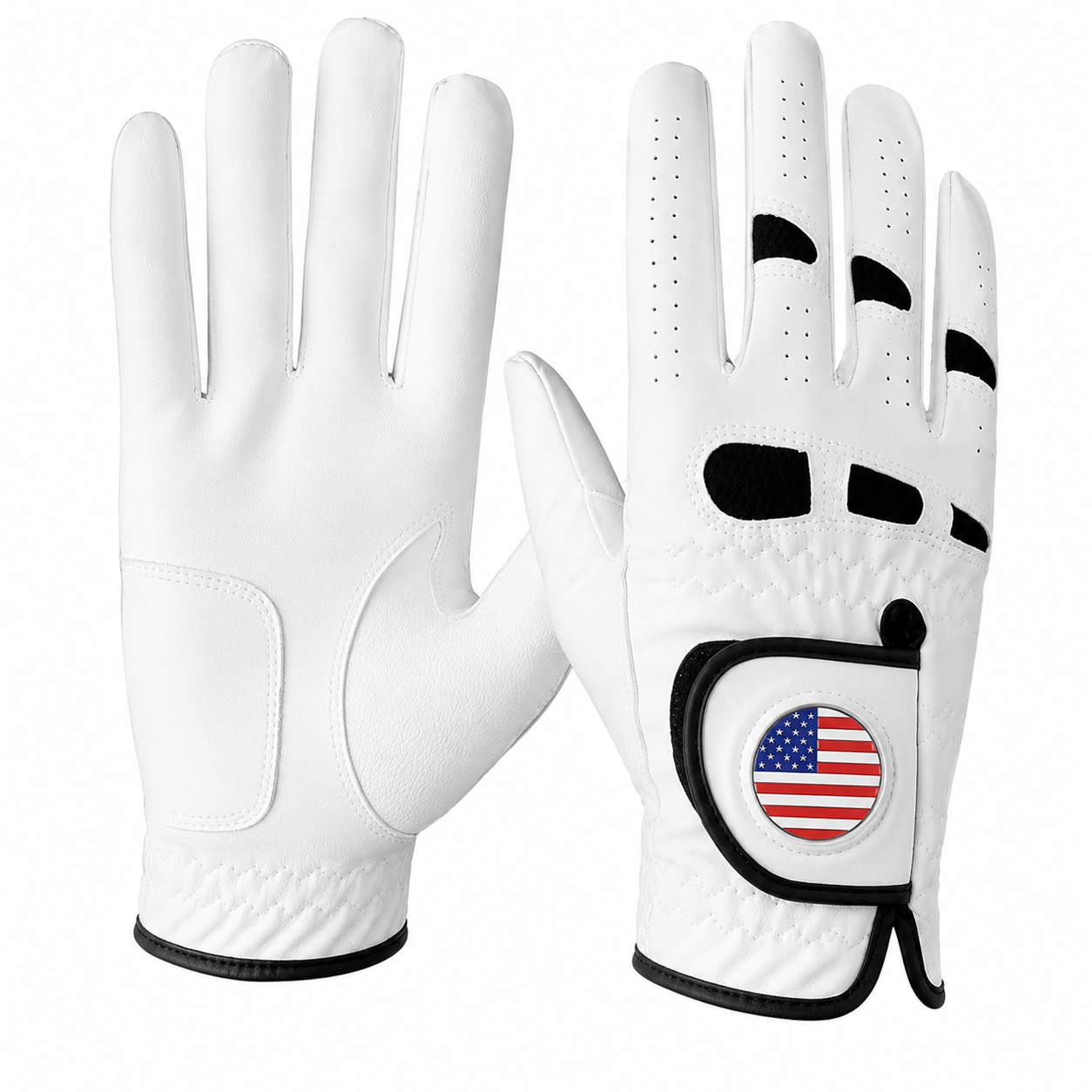 Memorial Day Bundle Glove - 3 Pack USA Ball Marker Golf Glove