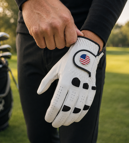 Memorial Day Bundle Glove - 3 Pack USA Ball Marker Golf Glove