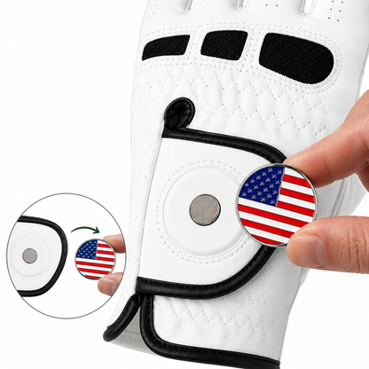 Memorial Day Bundle Glove - 3 Pack USA Ball Marker Golf Glove