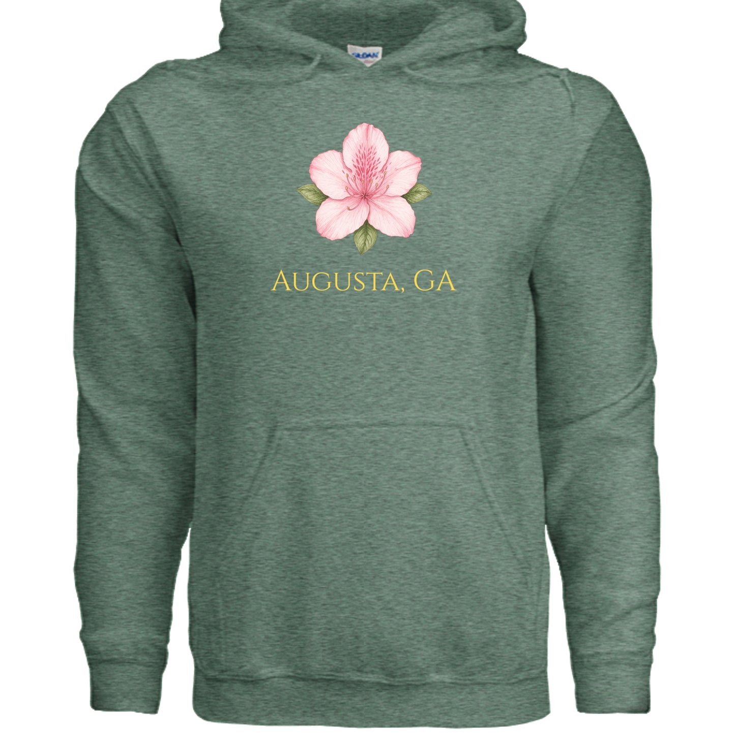 Heather Sport Dark Green - G185 - FRONT