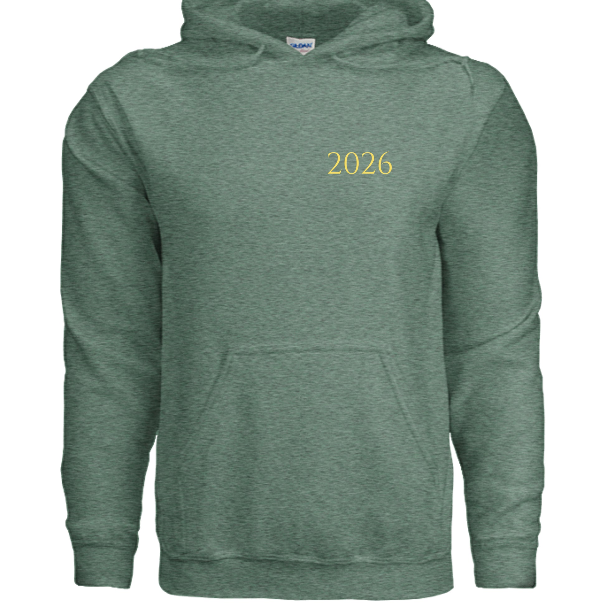 Heather Sport Dark Green - G185 - FRONT